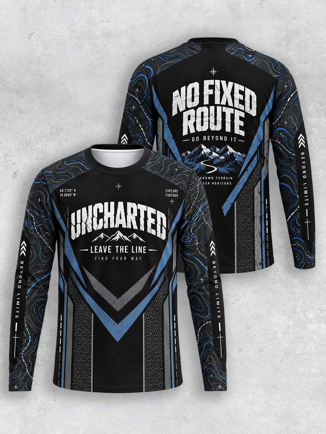 Grinram Uncharted No Fixed Route Motocross Jersey