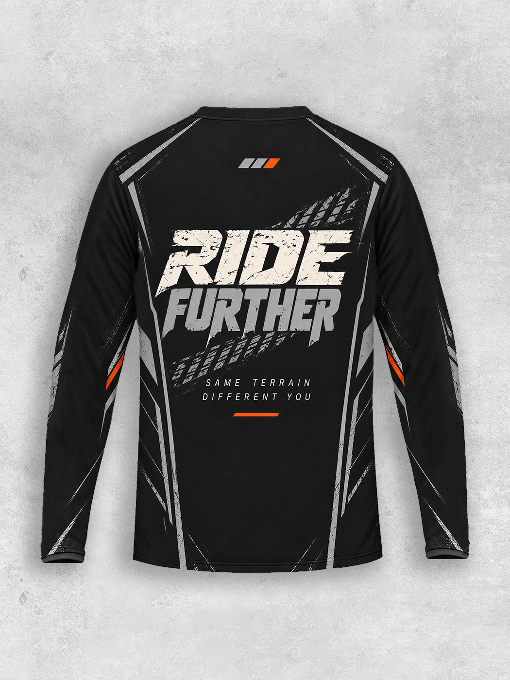 Grinram Rough Input Ride Further Motocross Jersey