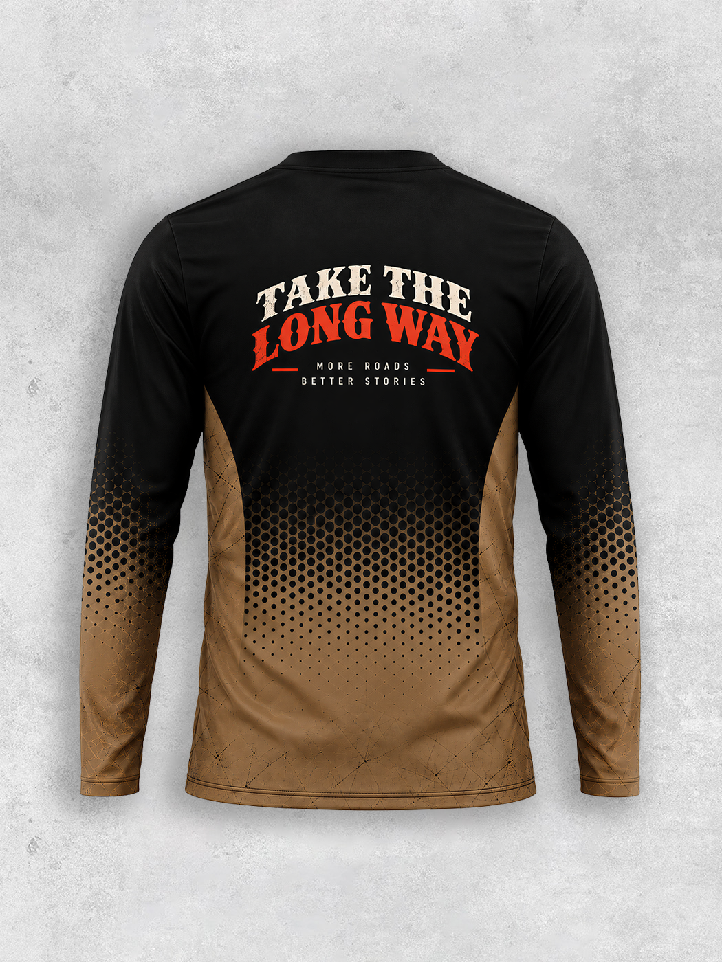 Grinram Ride Beyond Take The Long WayMotocross Jersey