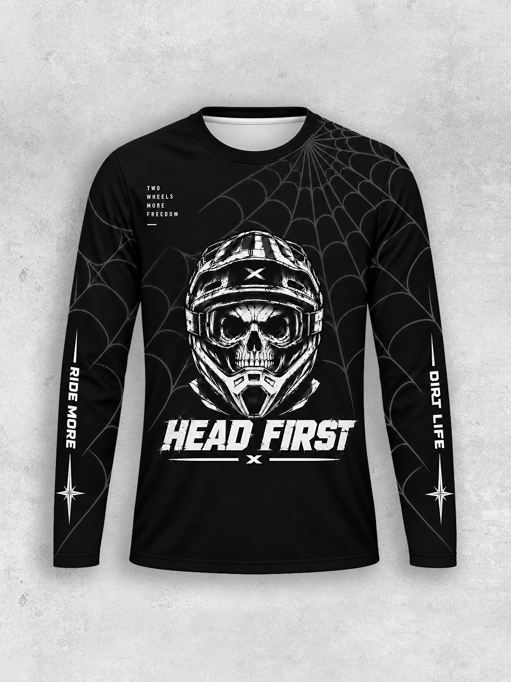 Grinram Head First Dirt Ready Motocross Jersey