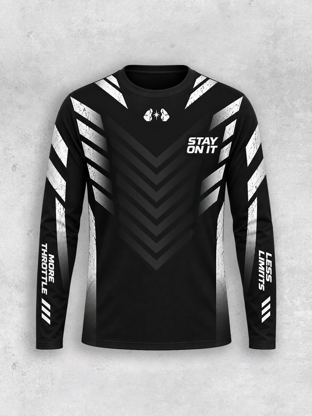 Grinram Stay On It More Throttle Less Limits Motocross Jersey