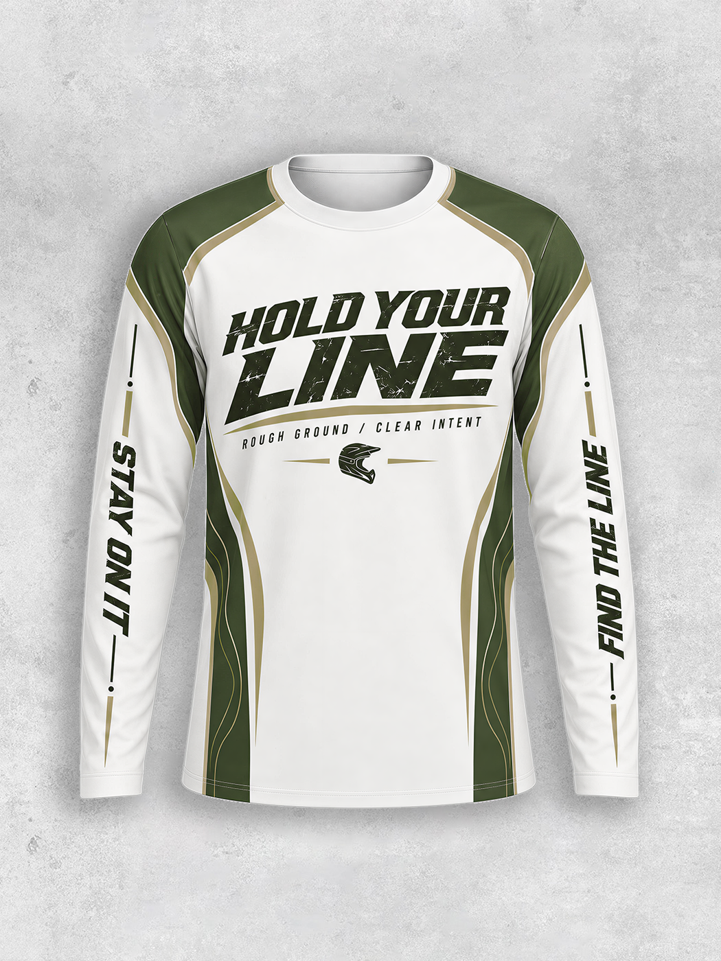 Grinram Hold Your Line Ride Further Motocross Jersey