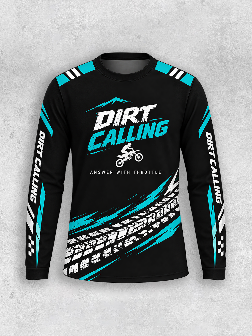 Grinram Dirt Calling Answer The Call Motocross Jersey