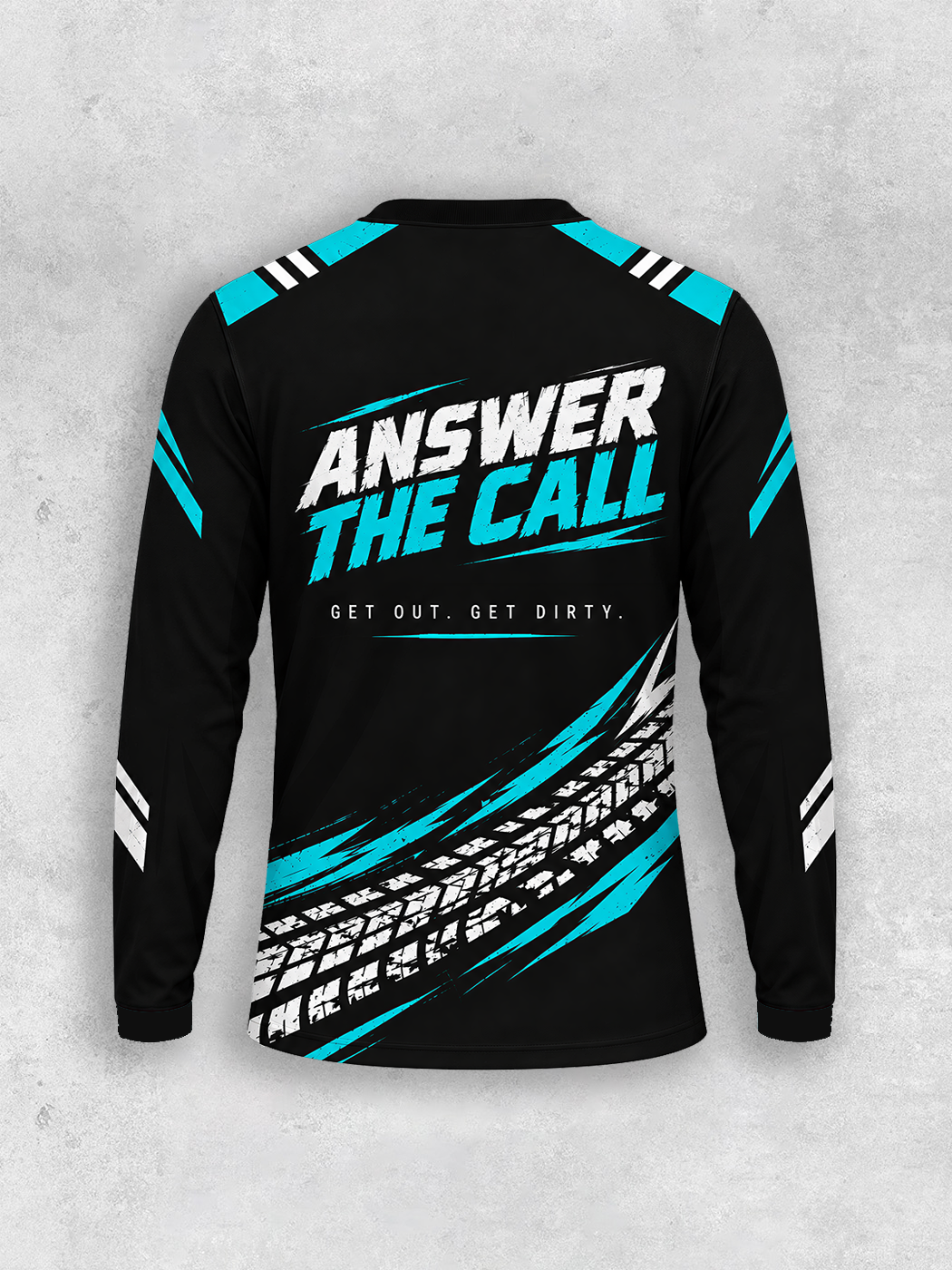 Grinram Dirt Calling Answer The Call Motocross Jersey
