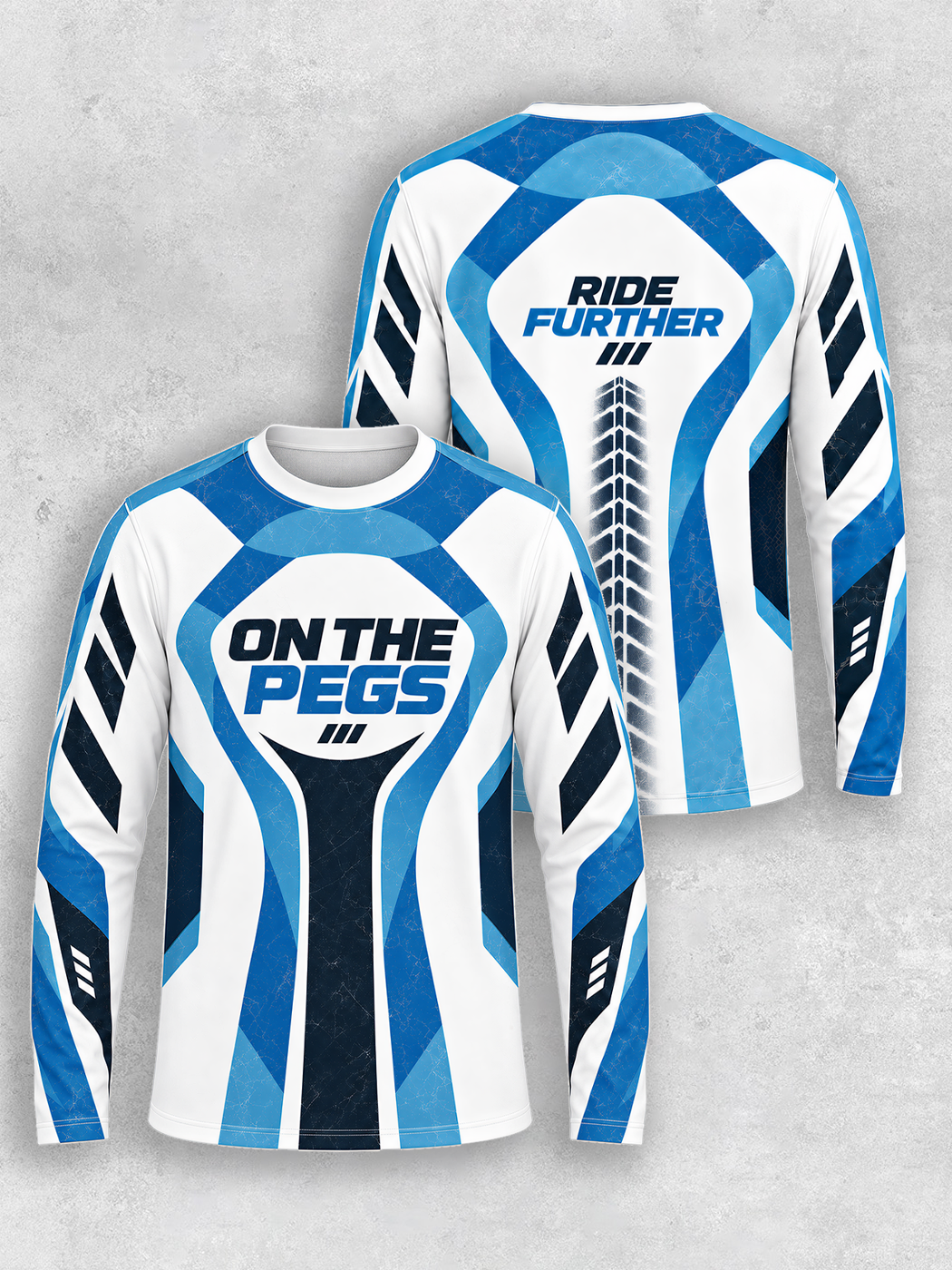 Grinram On The Pegs Ride Further Motocross Jersey