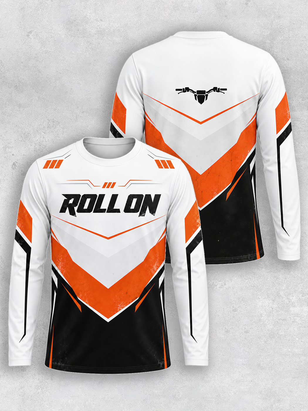 Grinram Roll On Motorcycle Handlebar Motocross Jersey