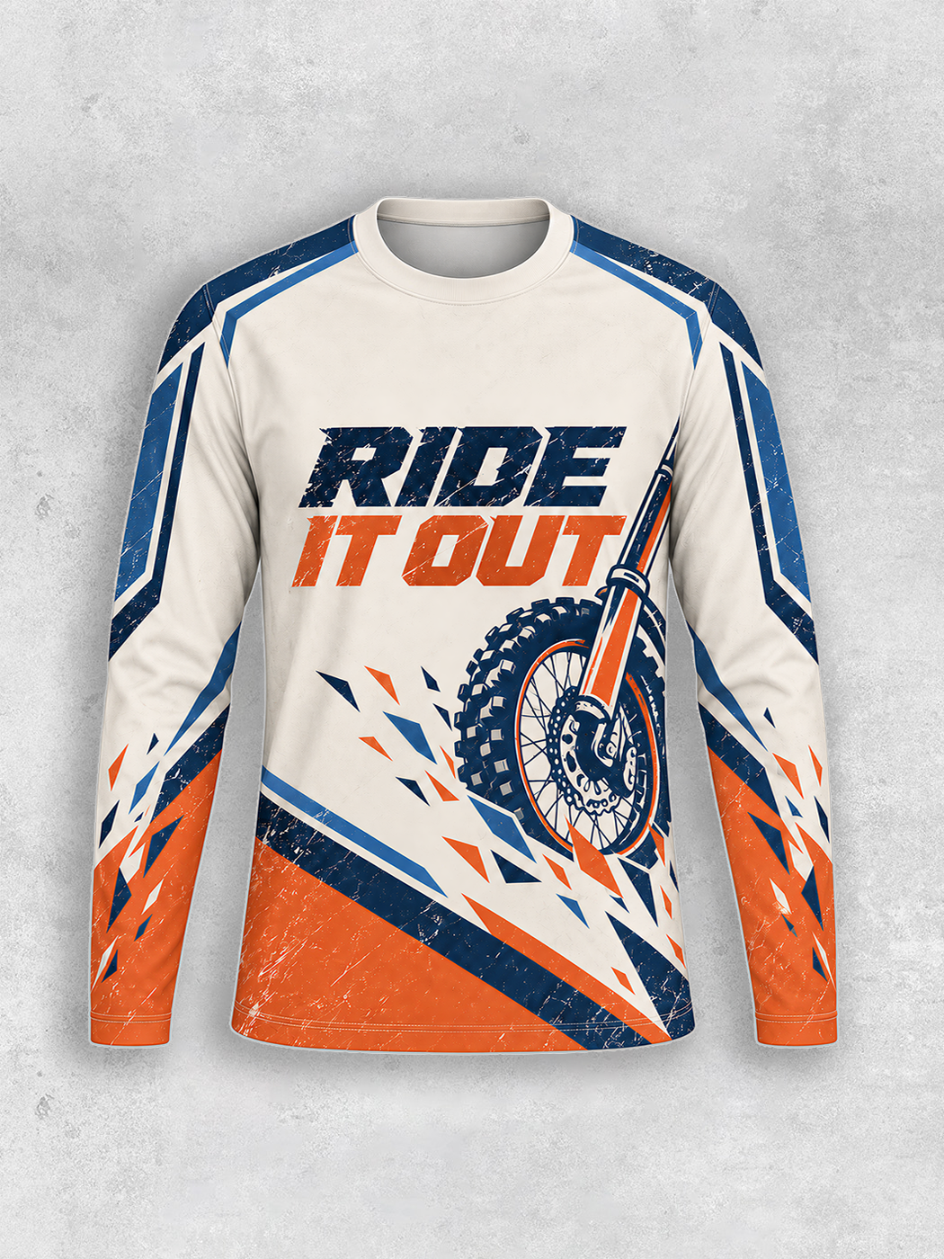 Grinram Ride It Out Dirt Bike Wheel Motocross Jersey