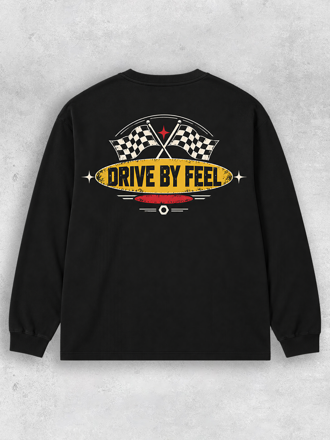 Grinram Drive By Feel Classic Long Sleeve T-Shirt