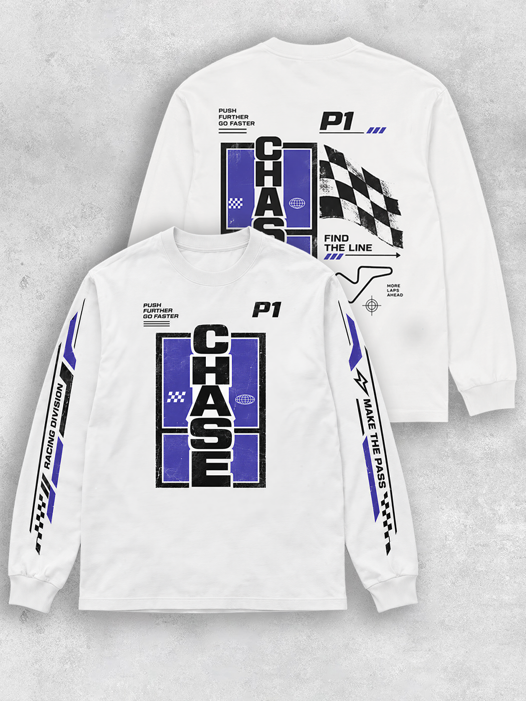 Grinram Chase Find The Line Classic Long Sleeve T-Shirt