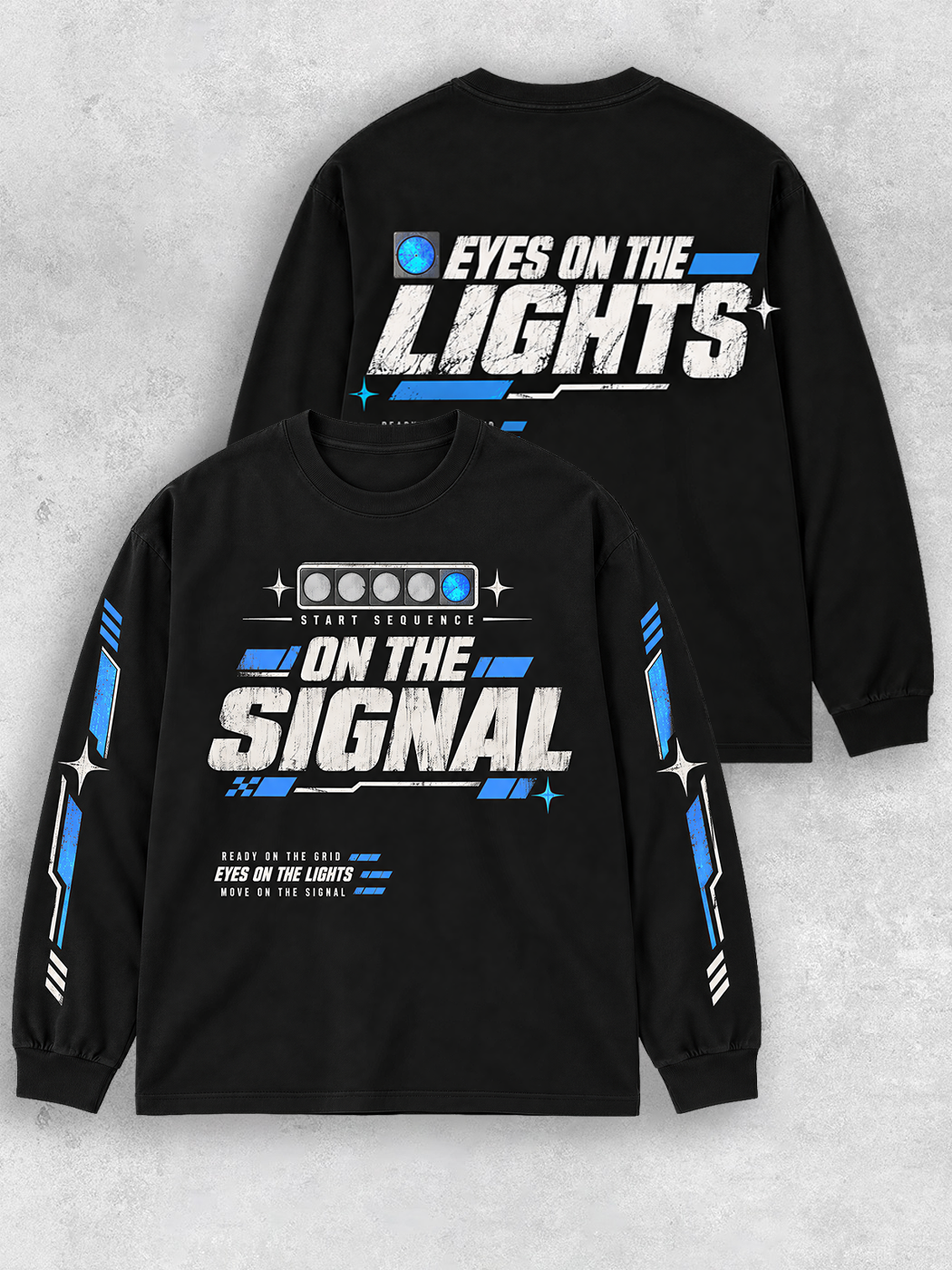 Grinram Eyes On The Lights Classic Long Sleeve T-Shirt
