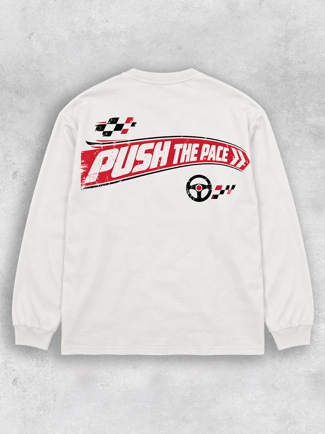 Grinram Push The Pace Classic Long Sleeve T-Shirt