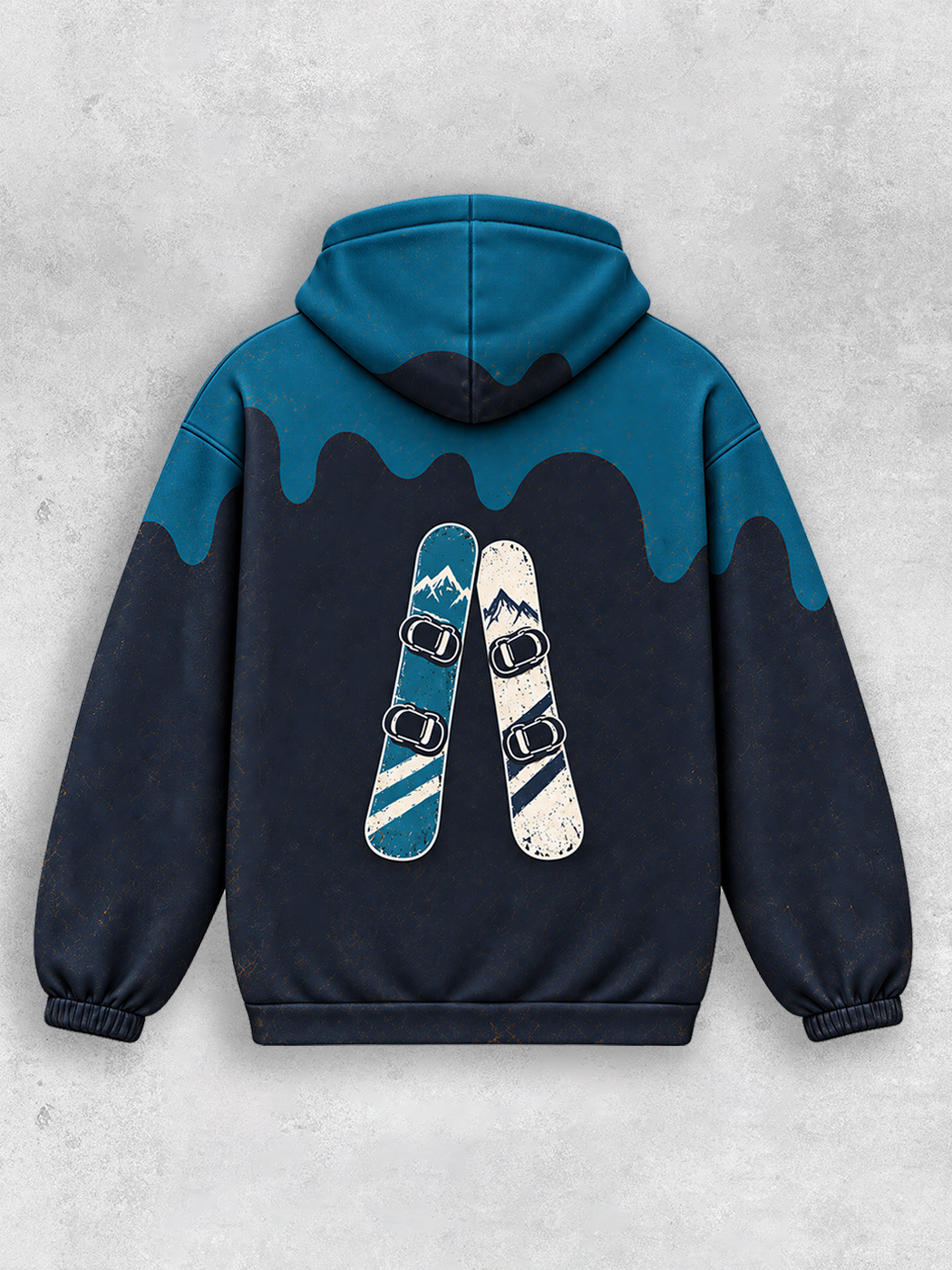 Grinram Ski Ya Later All-Over Print Hoodie
