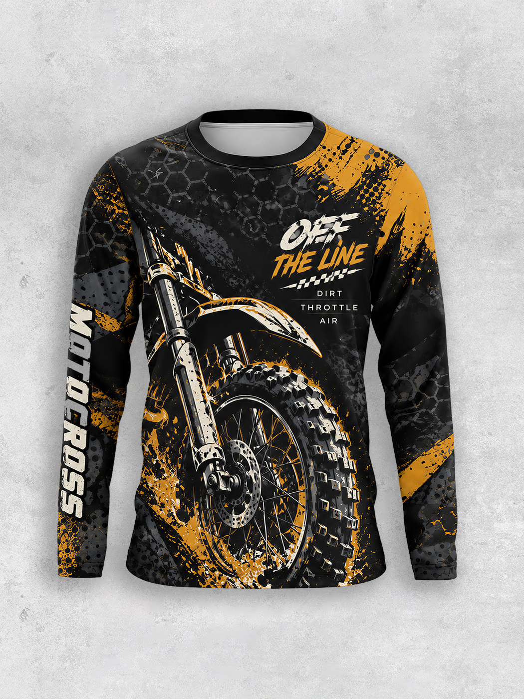 Grinram Off The Line Dirt Throttle Air Motocross Jersey