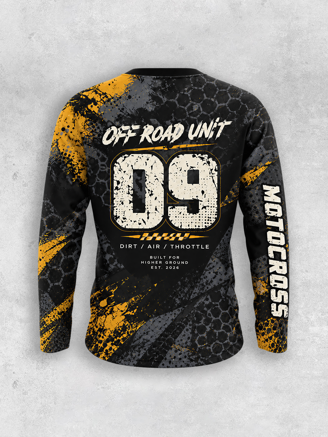 Grinram Off The Line Dirt Throttle Air Motocross Jersey