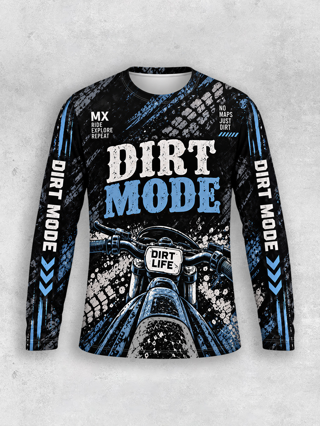 Grinram Dirt Mode Dirt Life Motocross Jersey