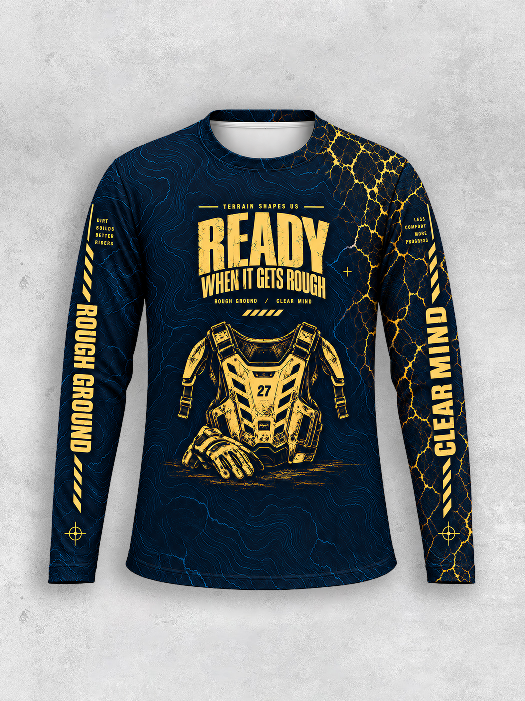 Grinram Ready When It Gets Rough Motocross Jersey