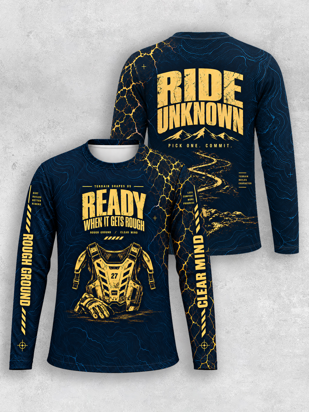 Grinram Ready When It Gets Rough Motocross Jersey