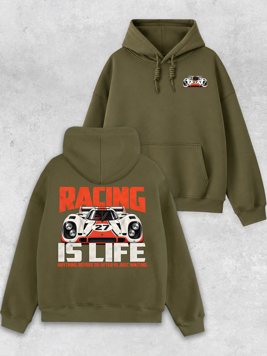 Grinram Racing Is Life Classic Hoodie