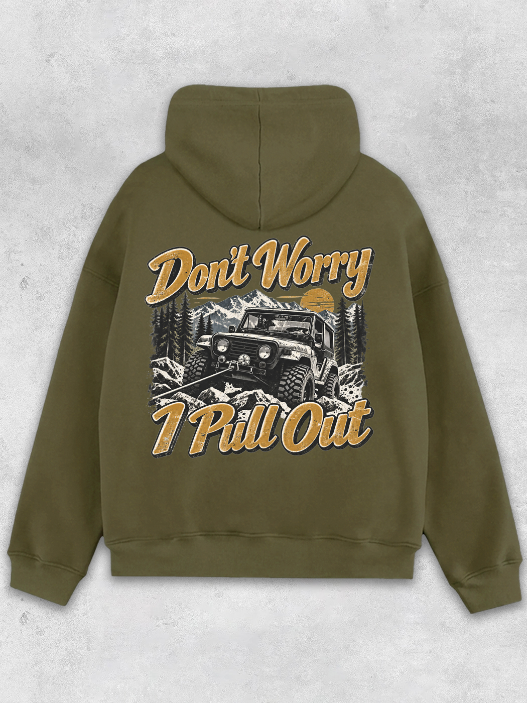 Grinram Don't Worry I Pull Out Classic Hoodie