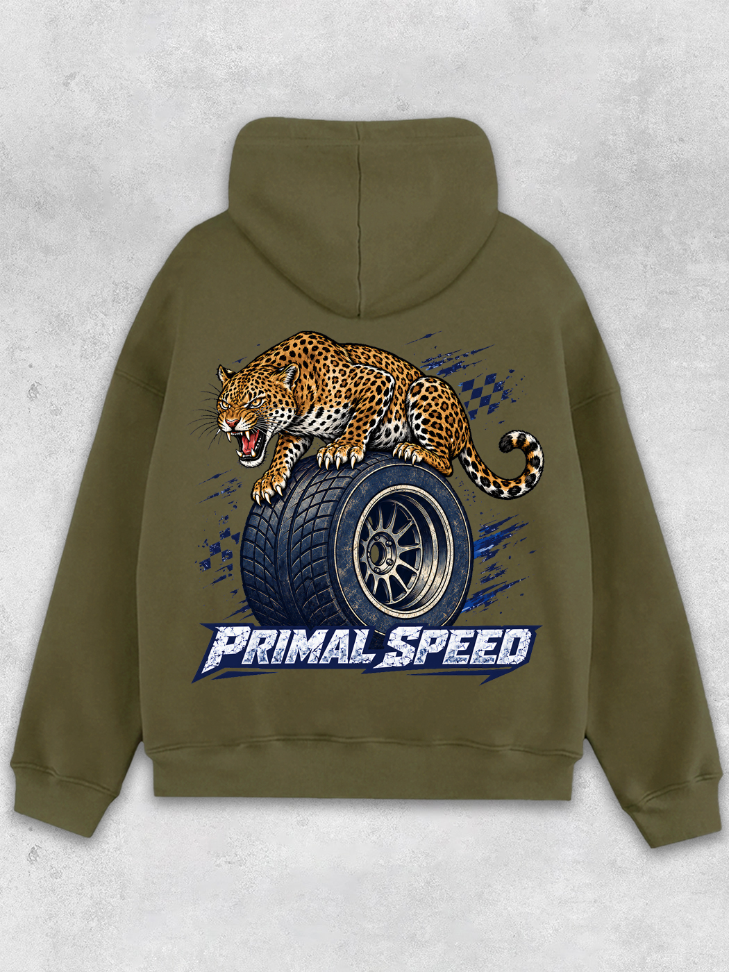 Lightupdream Primal Speed Tiger Classic Hoodie