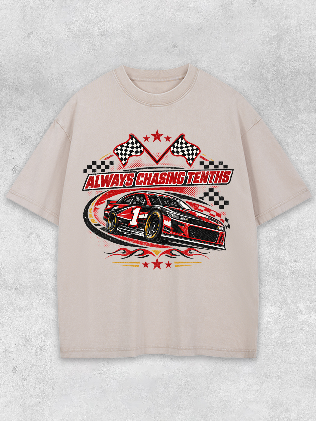 Grinram Always Chasing Tenths Washed T-Shirt