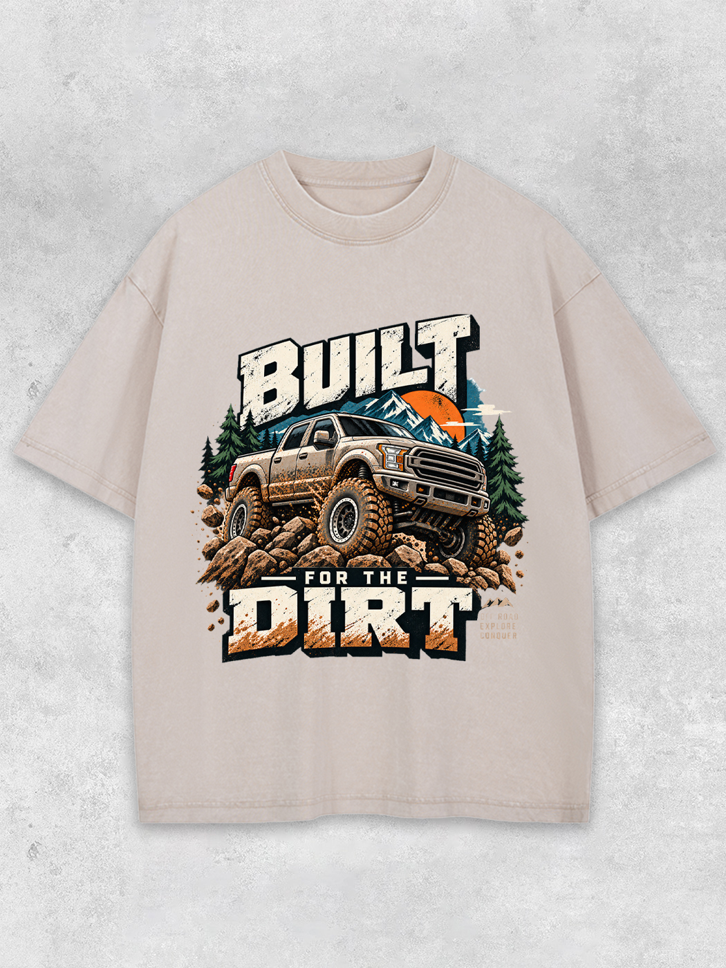 Grinram Built For The Dirt Washed T-Shirt