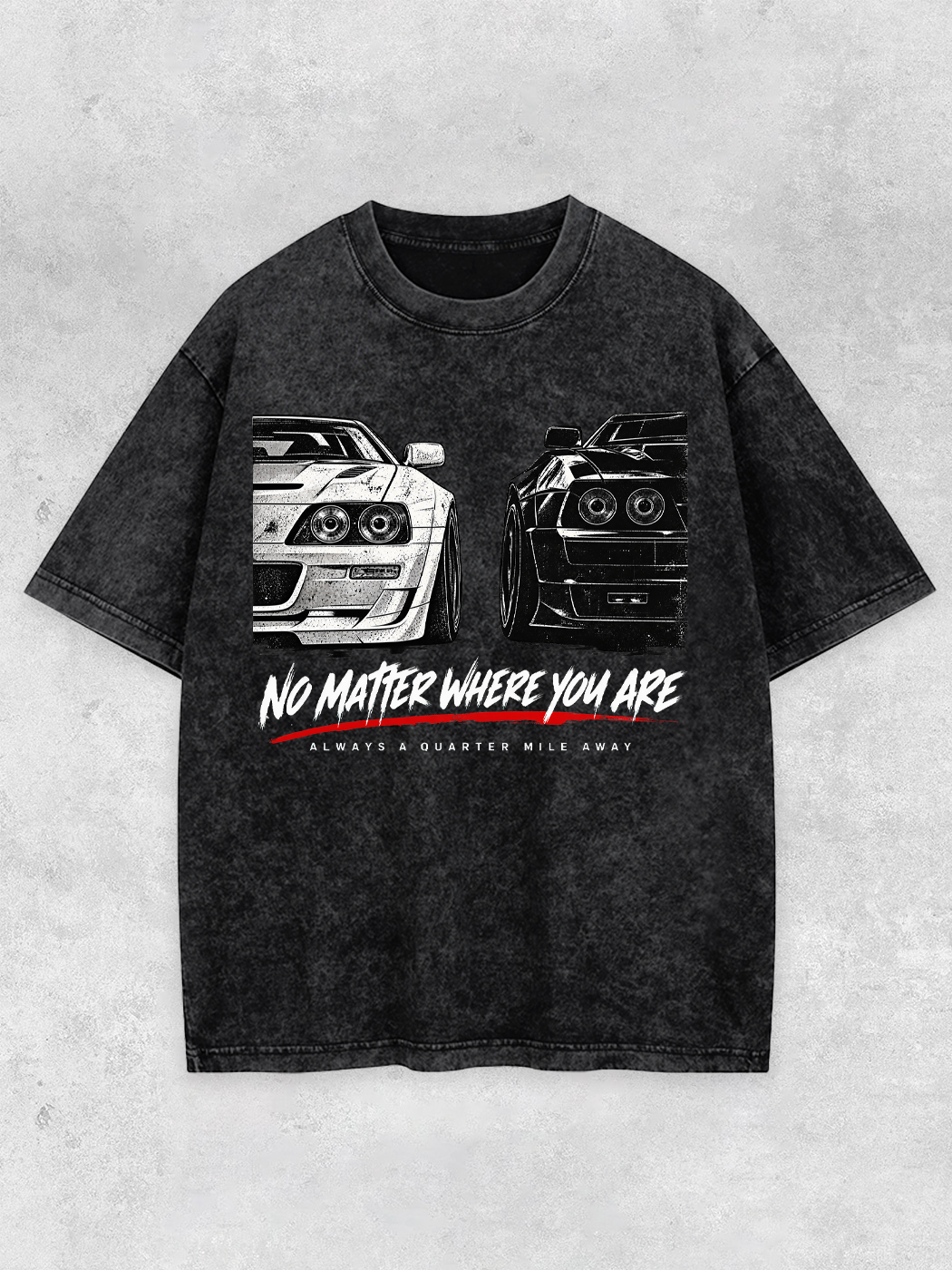 Grinram No Matter Were You Are Washed T-Shirt