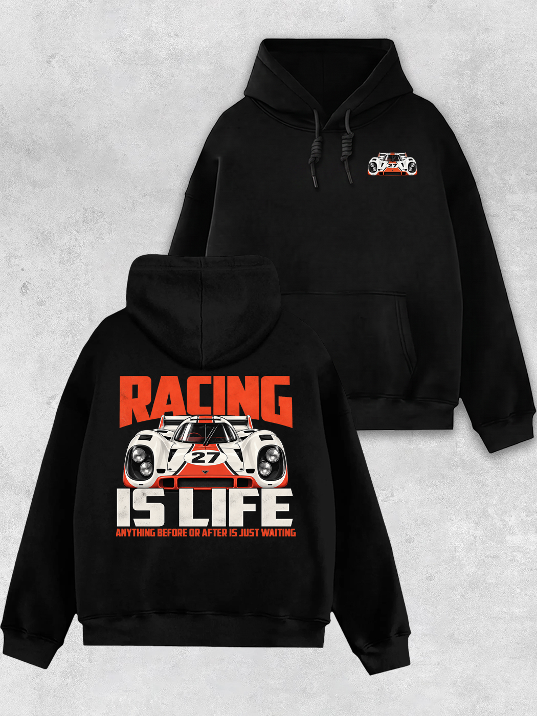 Grinram Racing Is Life Classic Hoodie