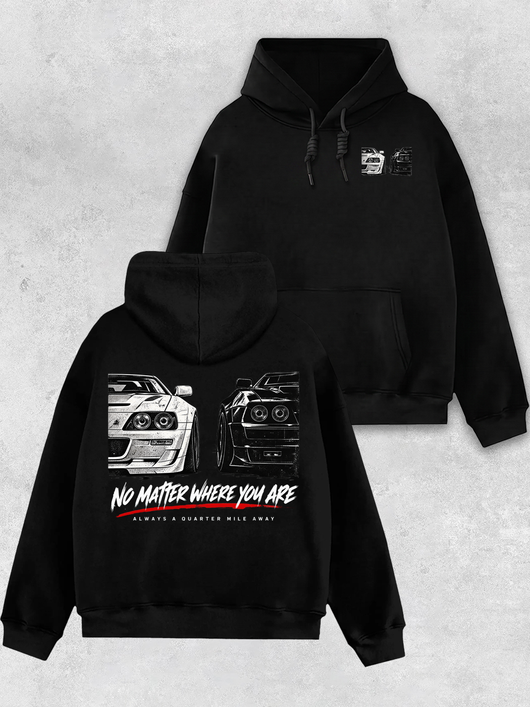 Grinram No Matter Where You Are Classic Hoodie