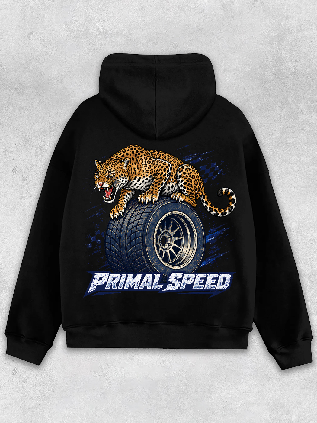 Lightupdream Primal Speed Tiger Classic Hoodie