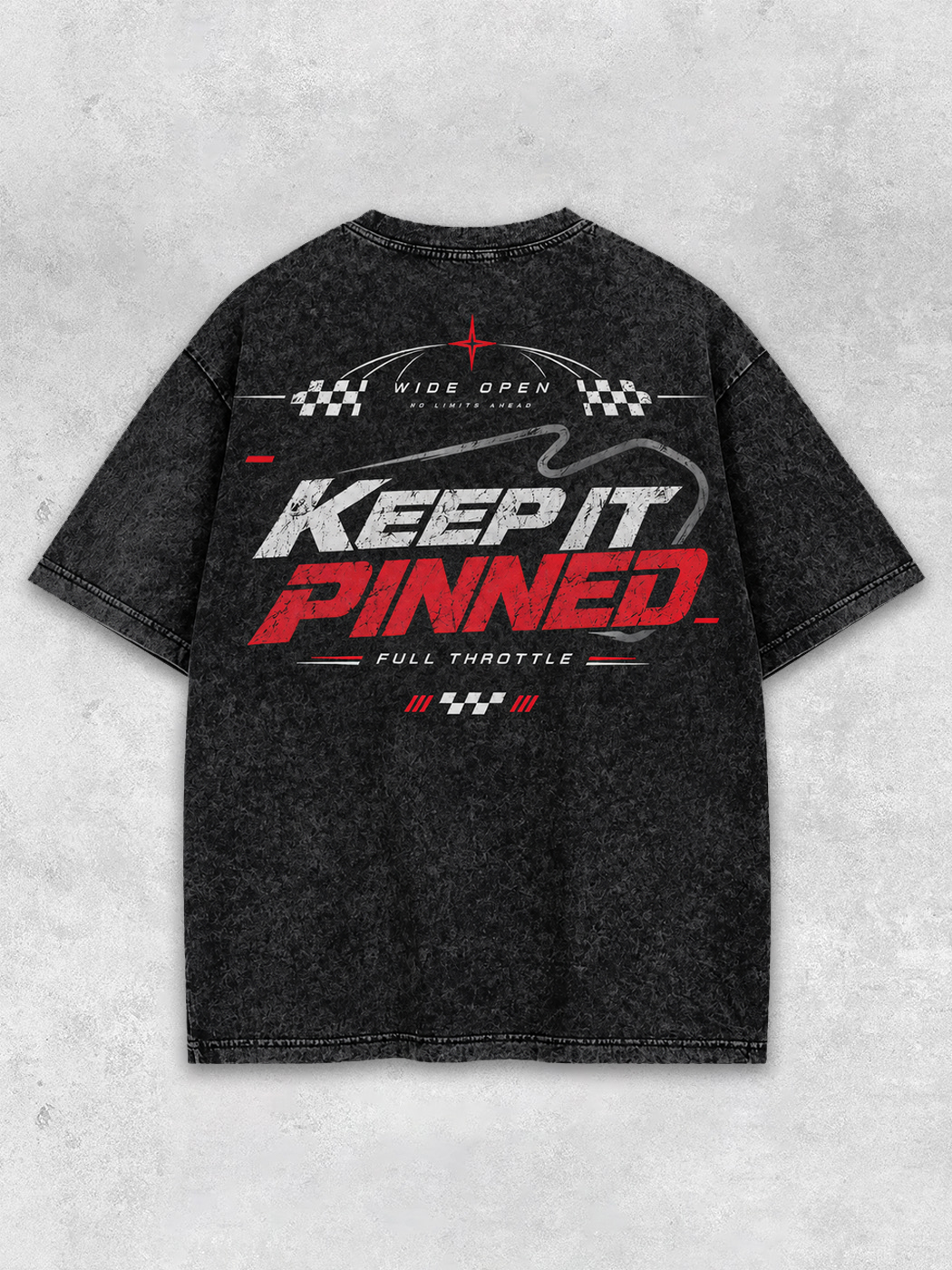 Grinram Keep It Pinned Washed T-Shirt