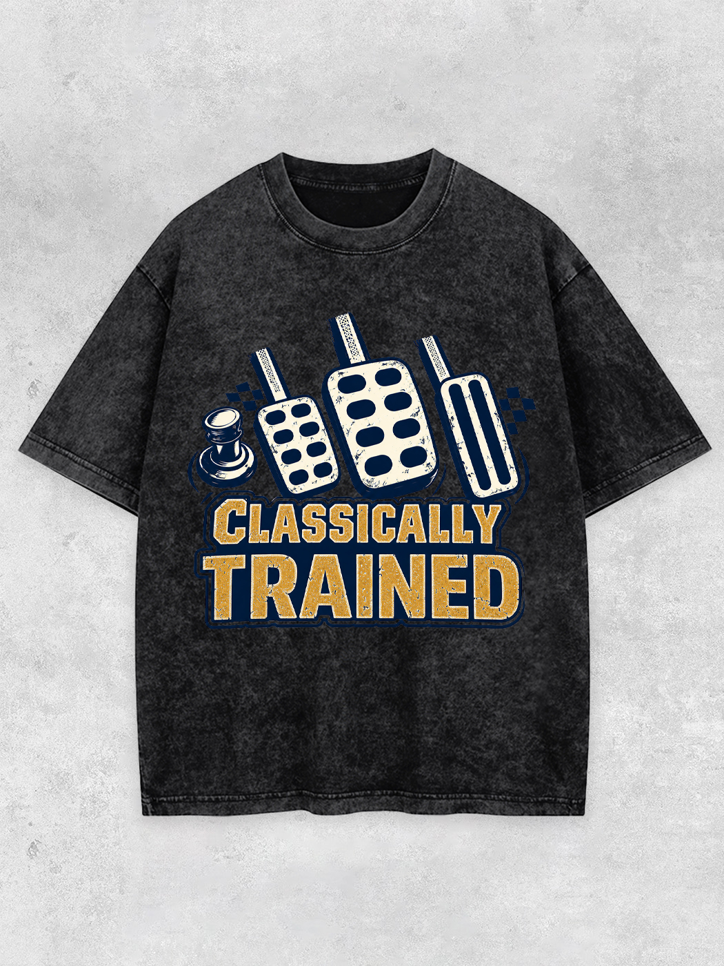Grinram Classically Trained Manual Gear Shift Washed T-Shirt