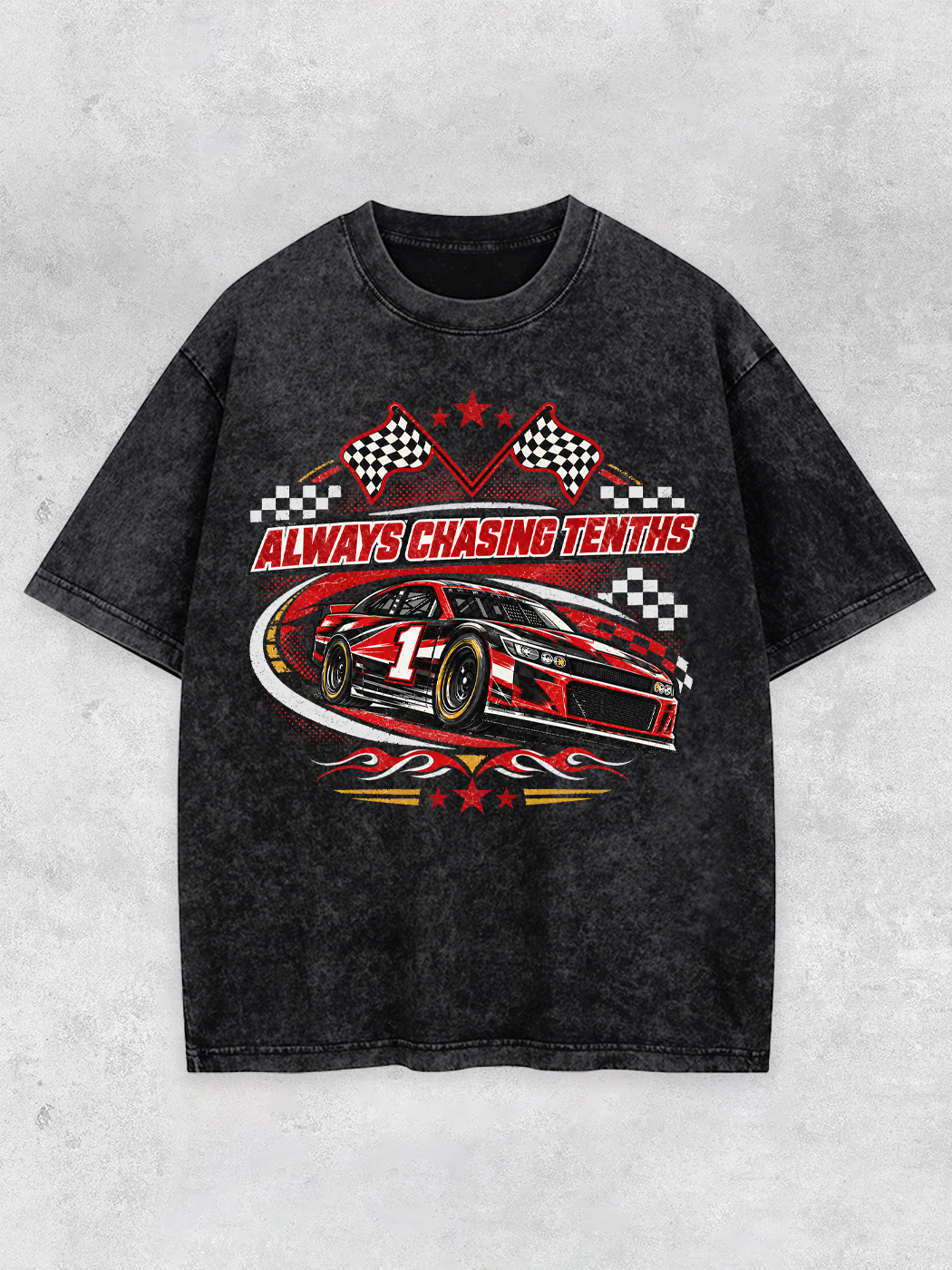 Grinram Always Chasing Tenths Washed T-Shirt