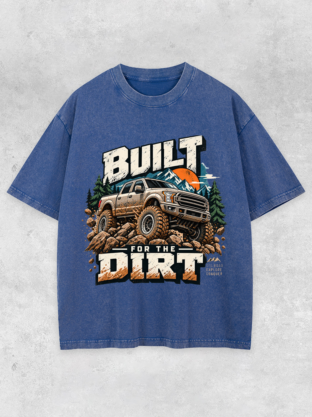 Grinram Built For The Dirt Washed T-Shirt