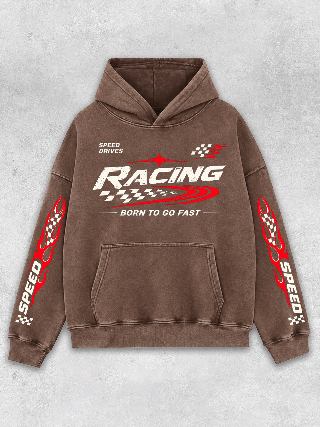 Grinram Bron To Go Fast Washed Hoodie