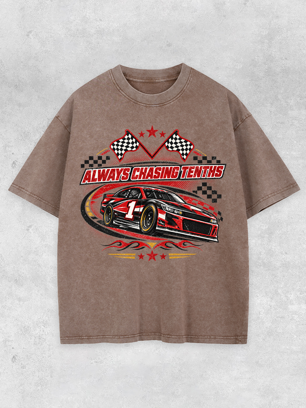 Grinram Always Chasing Tenths Washed T-Shirt