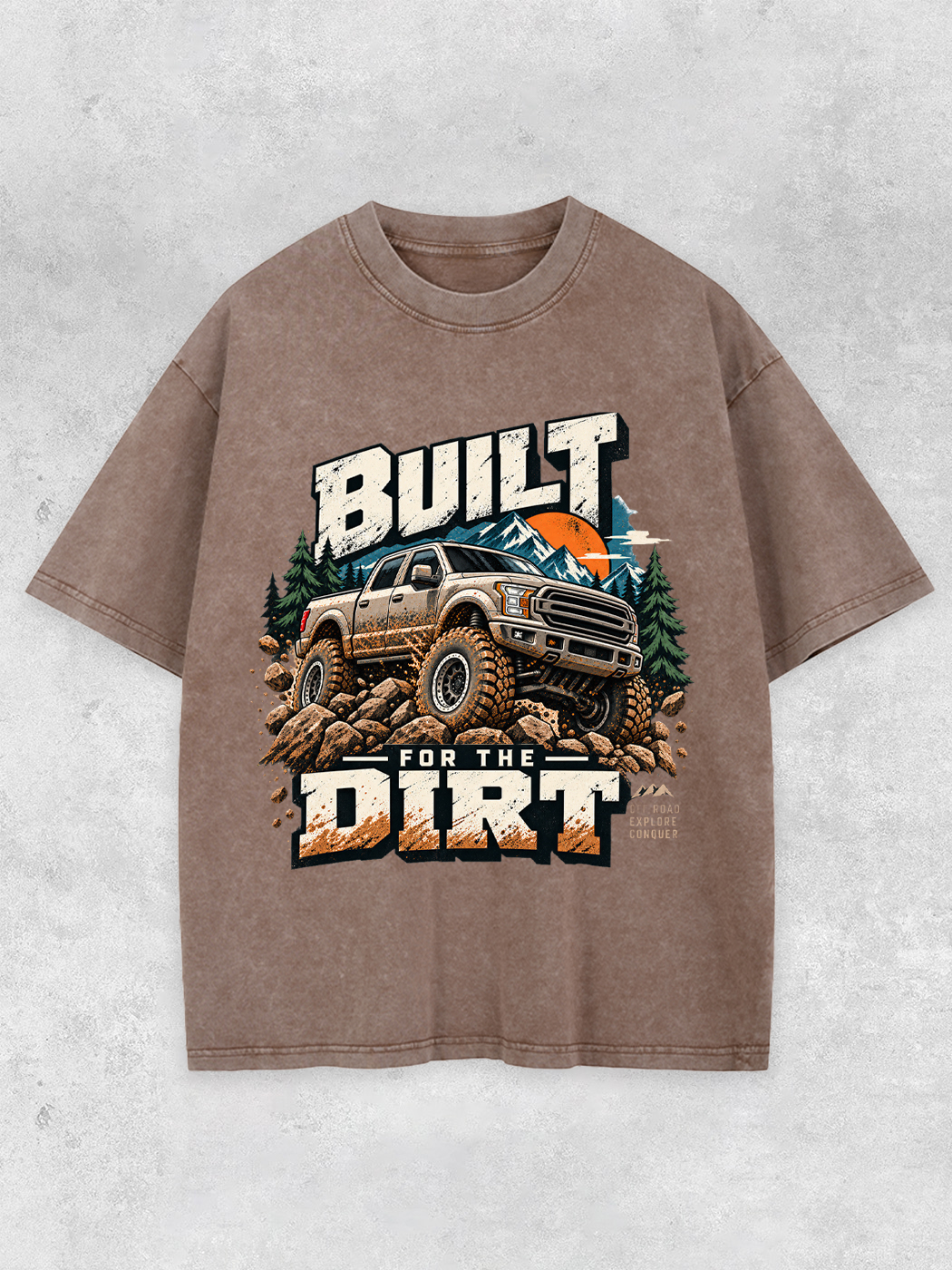Grinram Built For The Dirt Washed T-Shirt