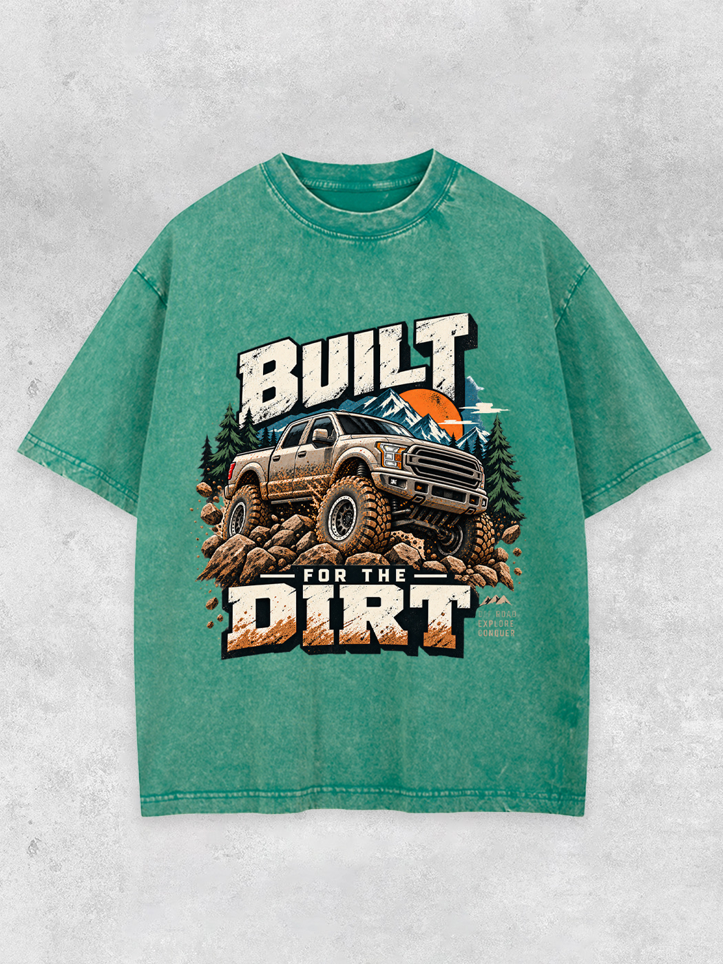 Grinram Built For The Dirt Washed T-Shirt