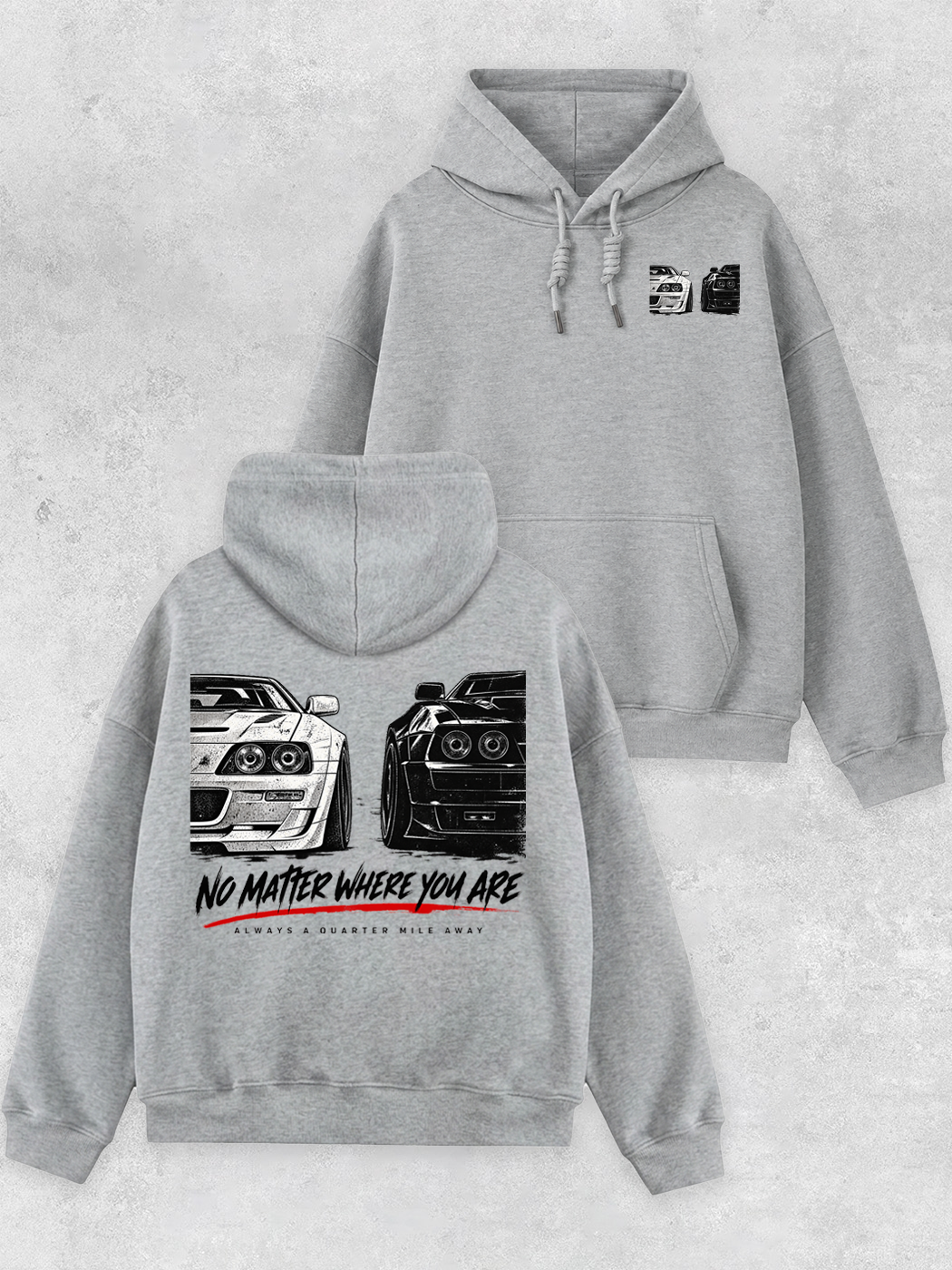 Grinram No Matter Where You Are Classic Hoodie