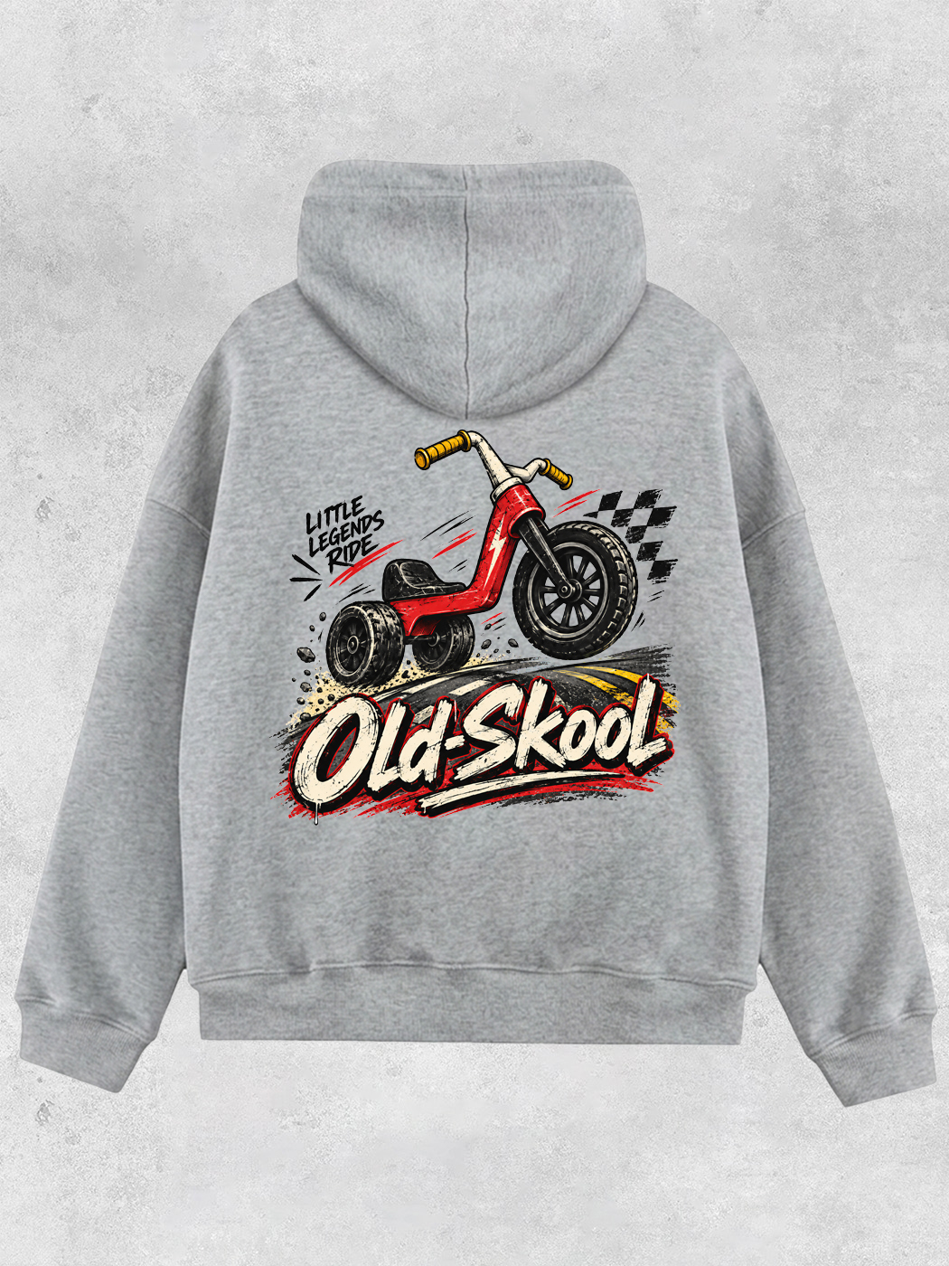 Grinram Old Skool Little Legends Ride Classic Hoodie