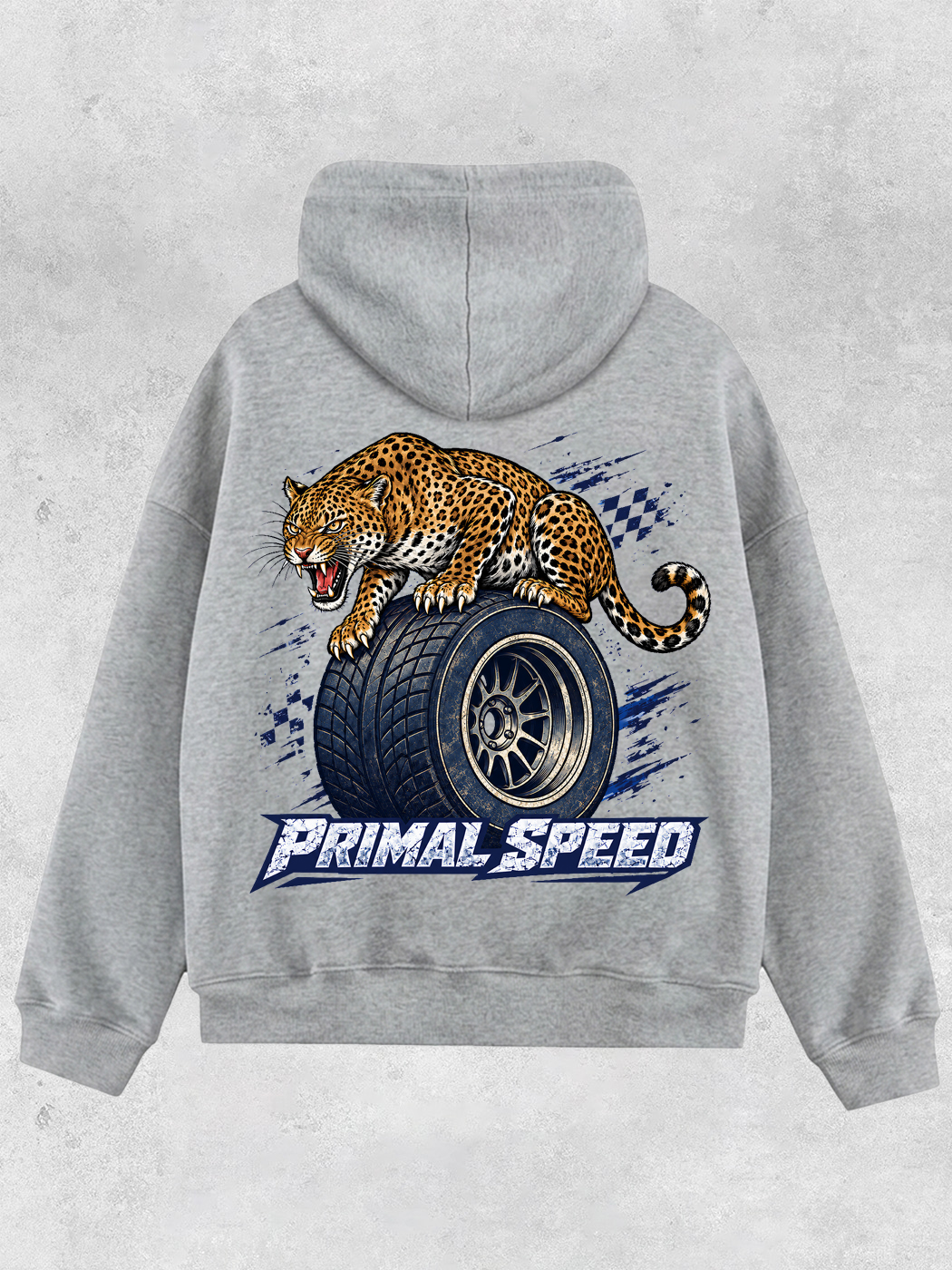 Lightupdream Primal Speed Tiger Classic Hoodie