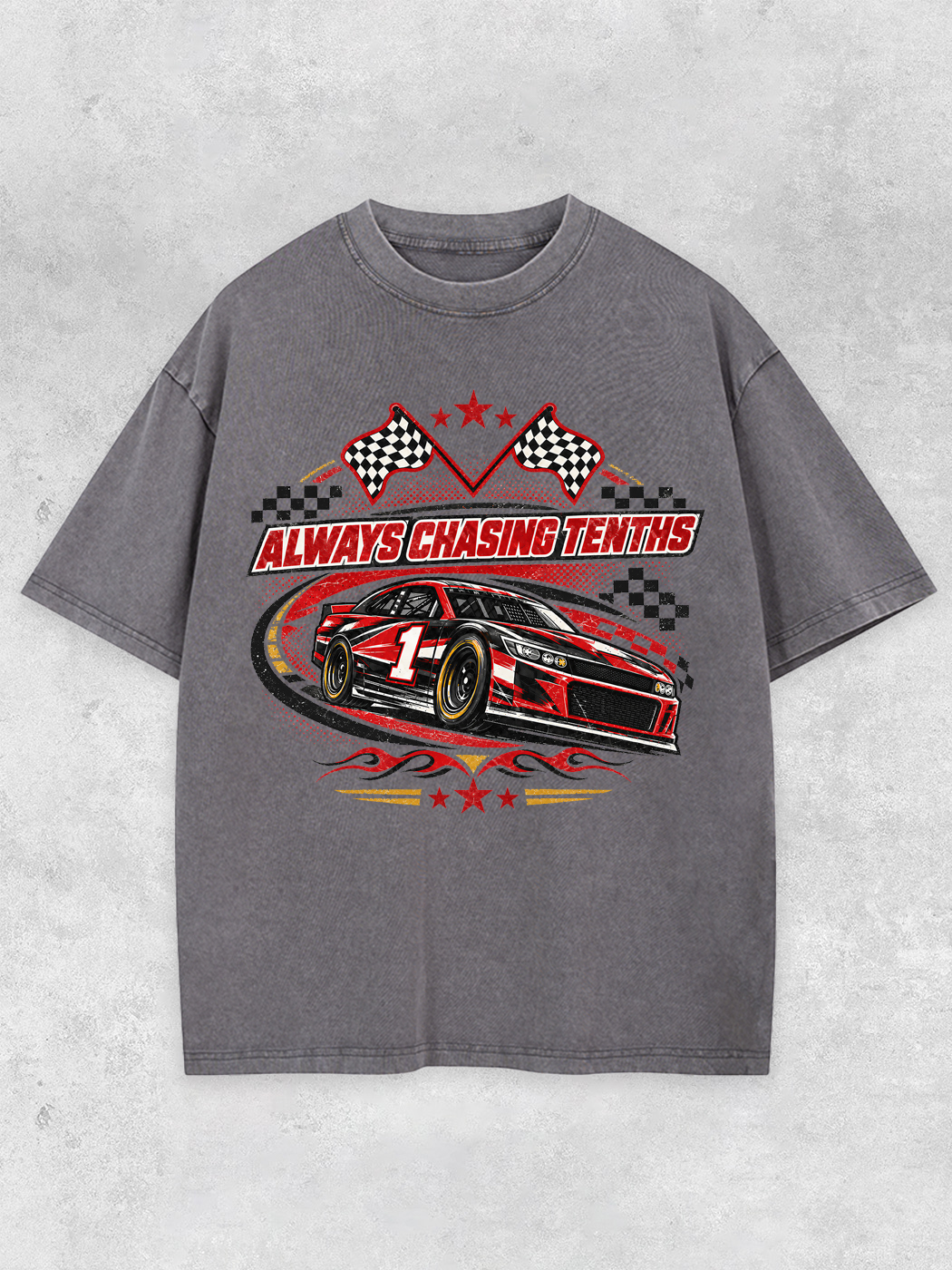 Grinram Always Chasing Tenths Washed T-Shirt