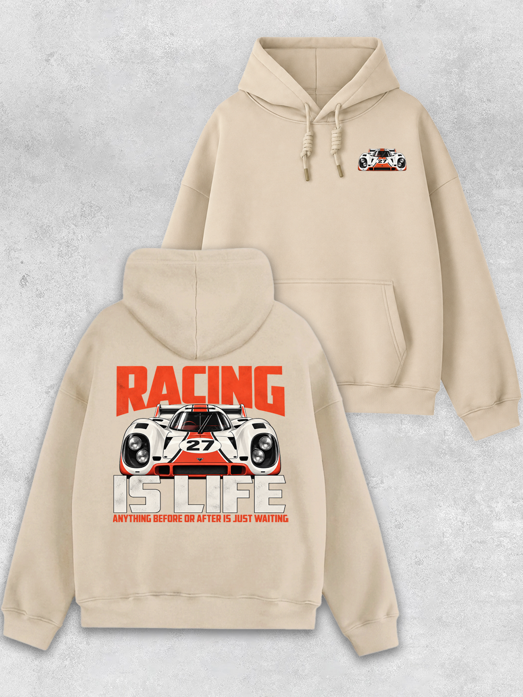 Grinram Racing Is Life Classic Hoodie