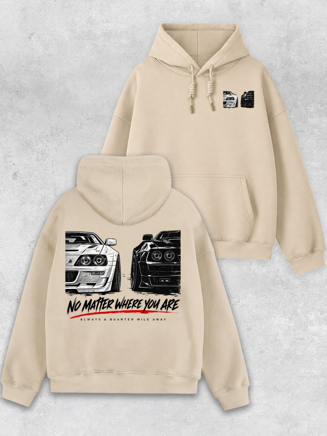 Grinram No Matter Where You Are Classic Hoodie