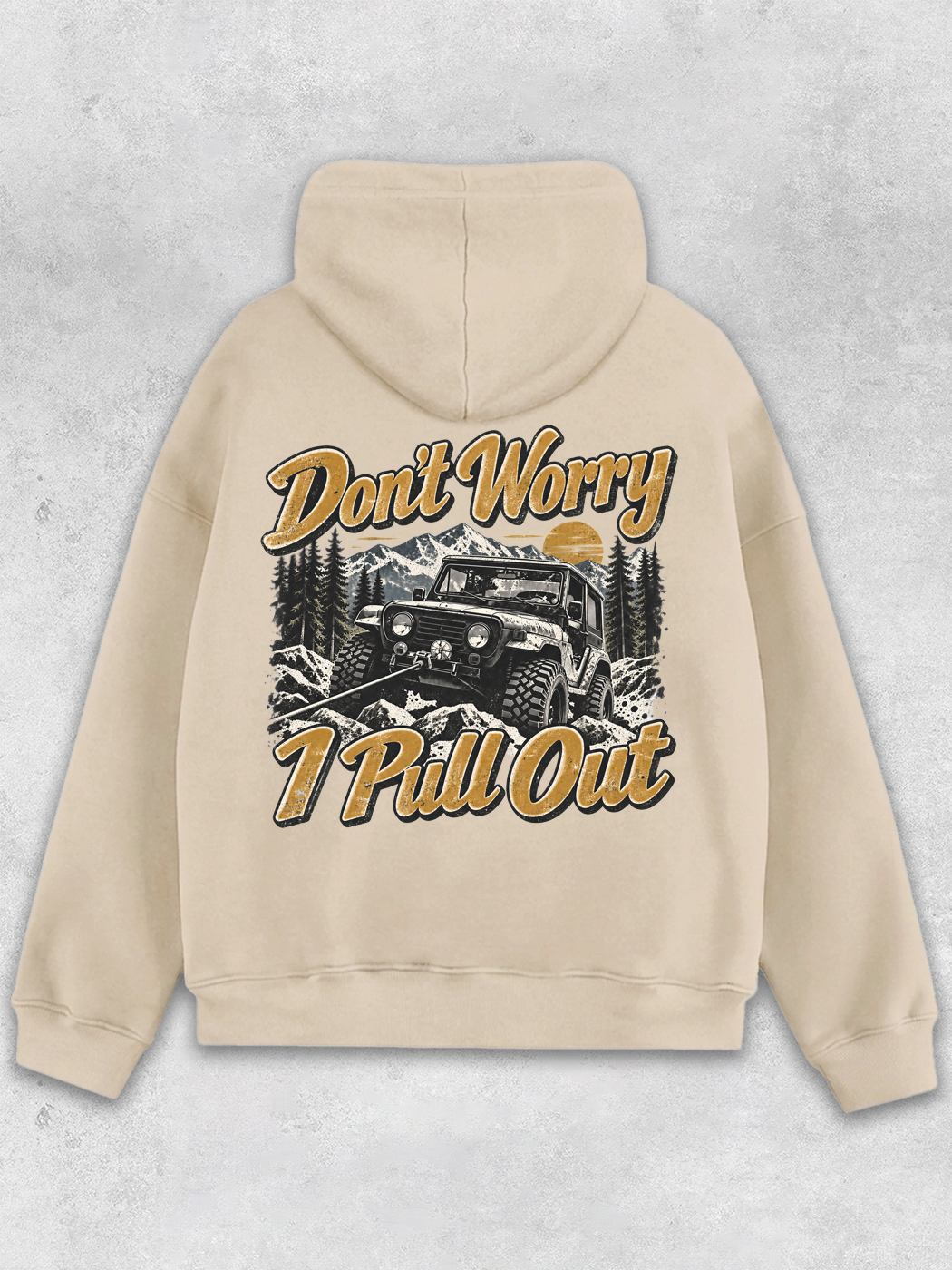 Grinram Don't Worry I Pull Out Classic Hoodie
