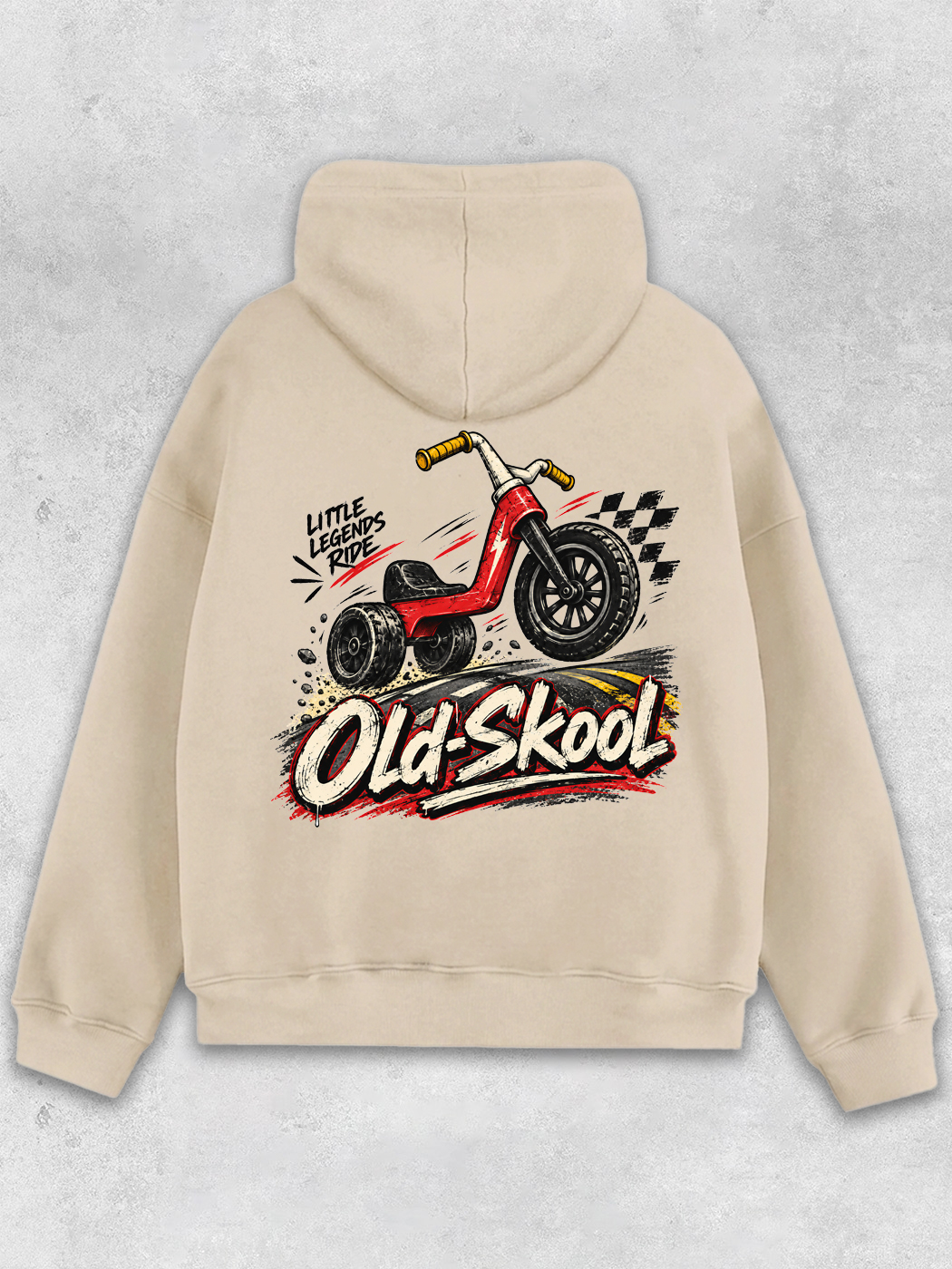 Grinram Old Skool Little Legends Ride Classic Hoodie