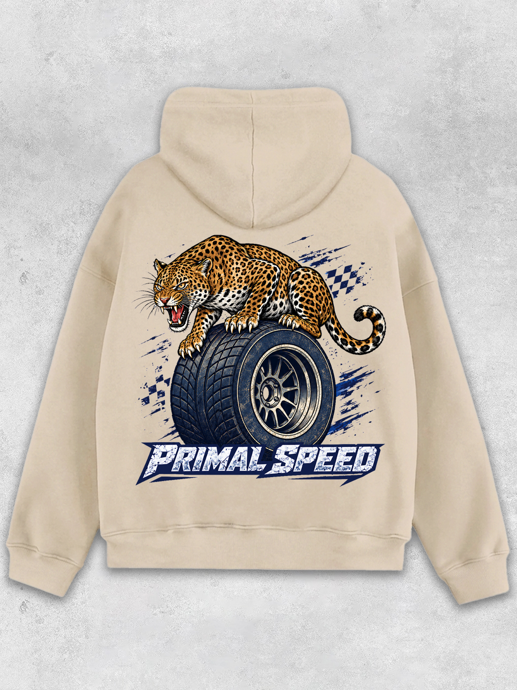 Lightupdream Primal Speed Tiger Classic Hoodie