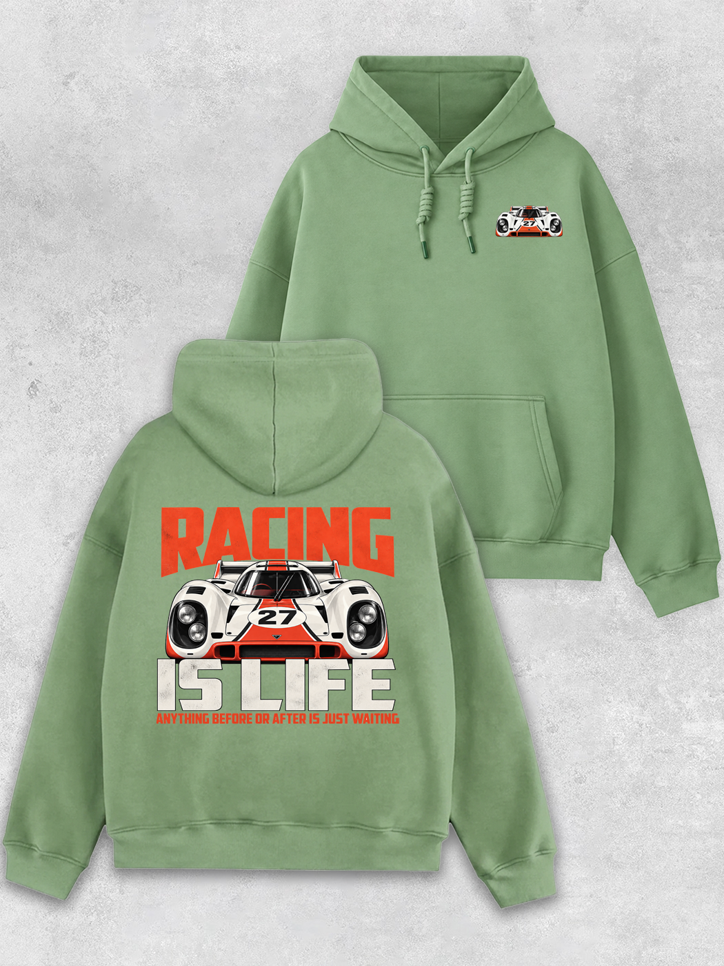Grinram Racing Is Life Classic Hoodie