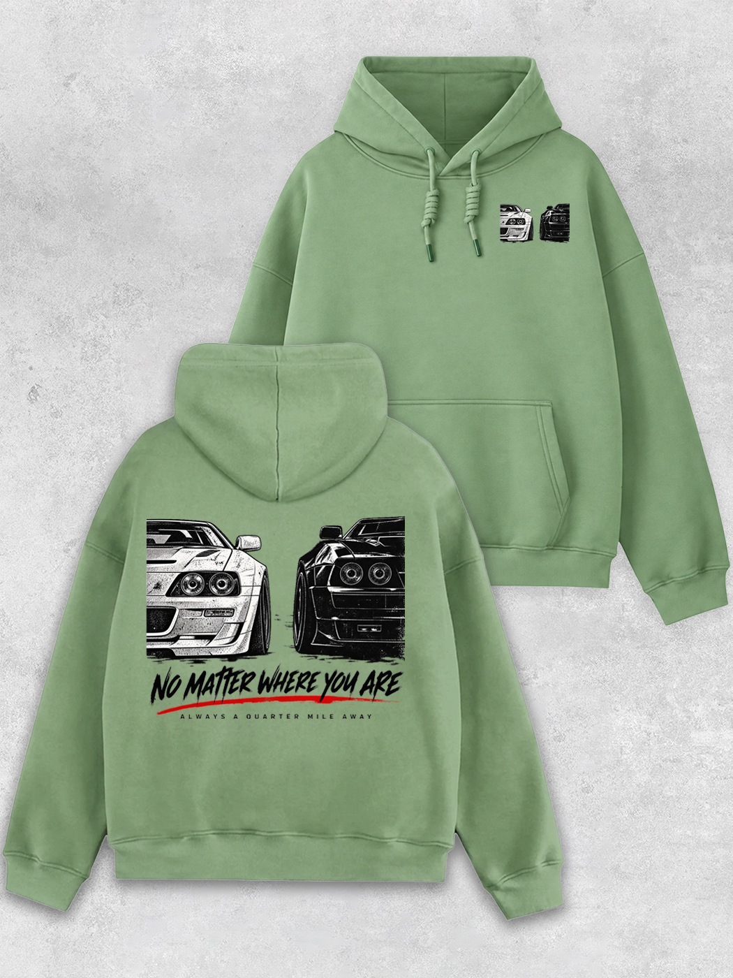 Grinram No Matter Where You Are Classic Hoodie