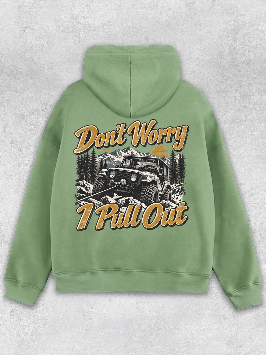Grinram Don't Worry I Pull Out Classic Hoodie